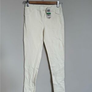 Epic Threads Cream Pull On Jeggings Size L NWT